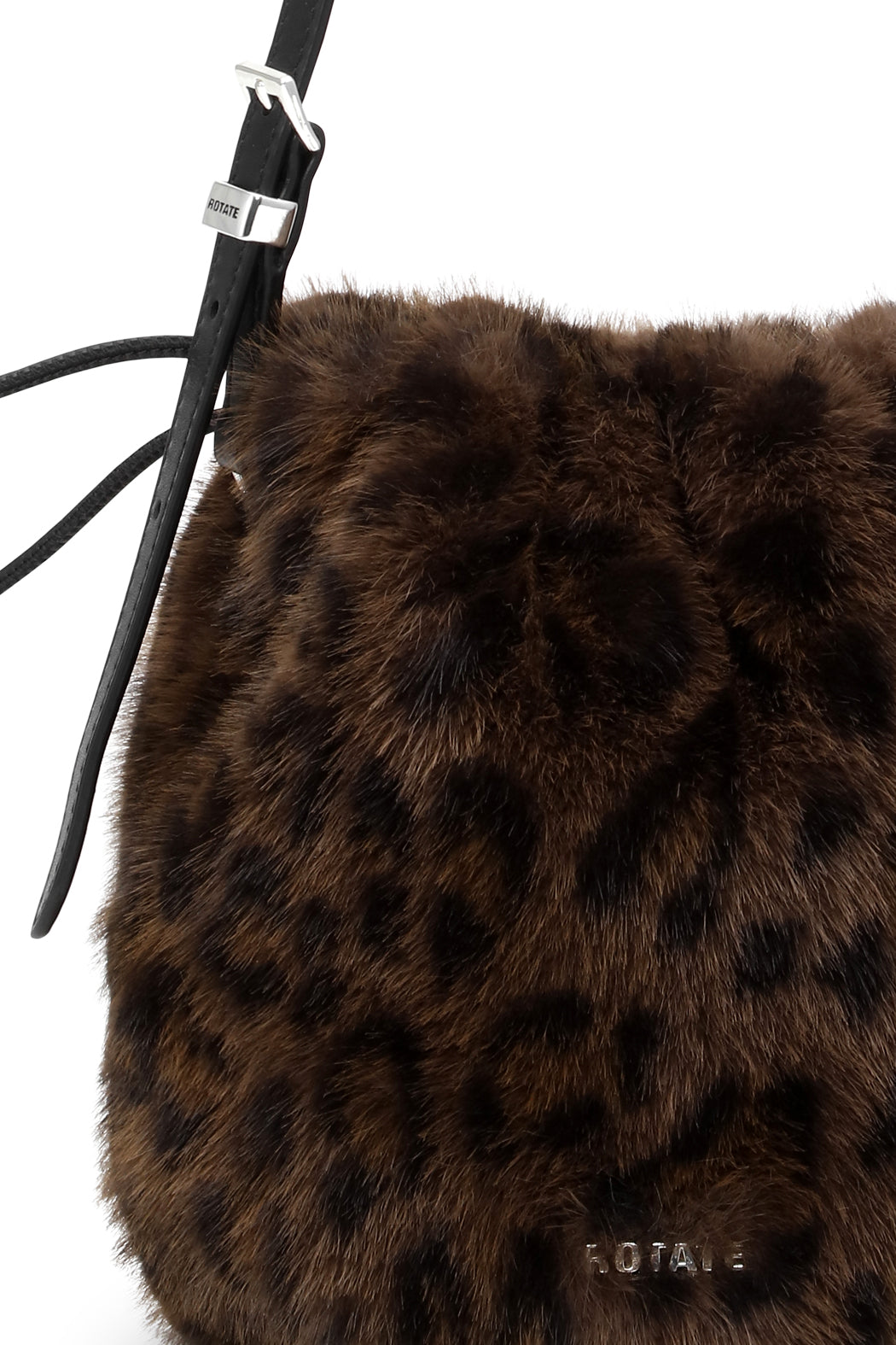 LEO FAKE FUR BON BON BAG